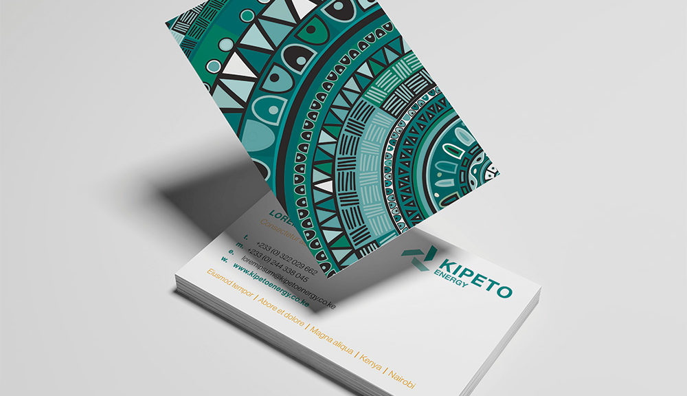 Kipeto business card